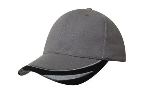 Headwear Bhc W/peak Trim & Fmbroidery Cap X12 - 4072 - City Workwear